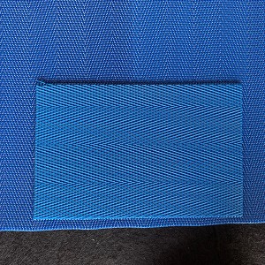 Polyester sludge dewatering belt