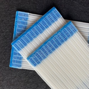 Polyester spiral press-filter belt